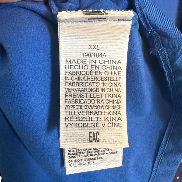 Marmot Mens Long Sleeve Raglan Shirt Blue Dark Gray XXLT TG Outdoor Hiking - Picture 7 of 11